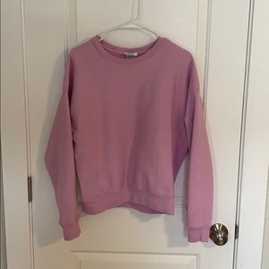 Pink Crew Sweatshirt